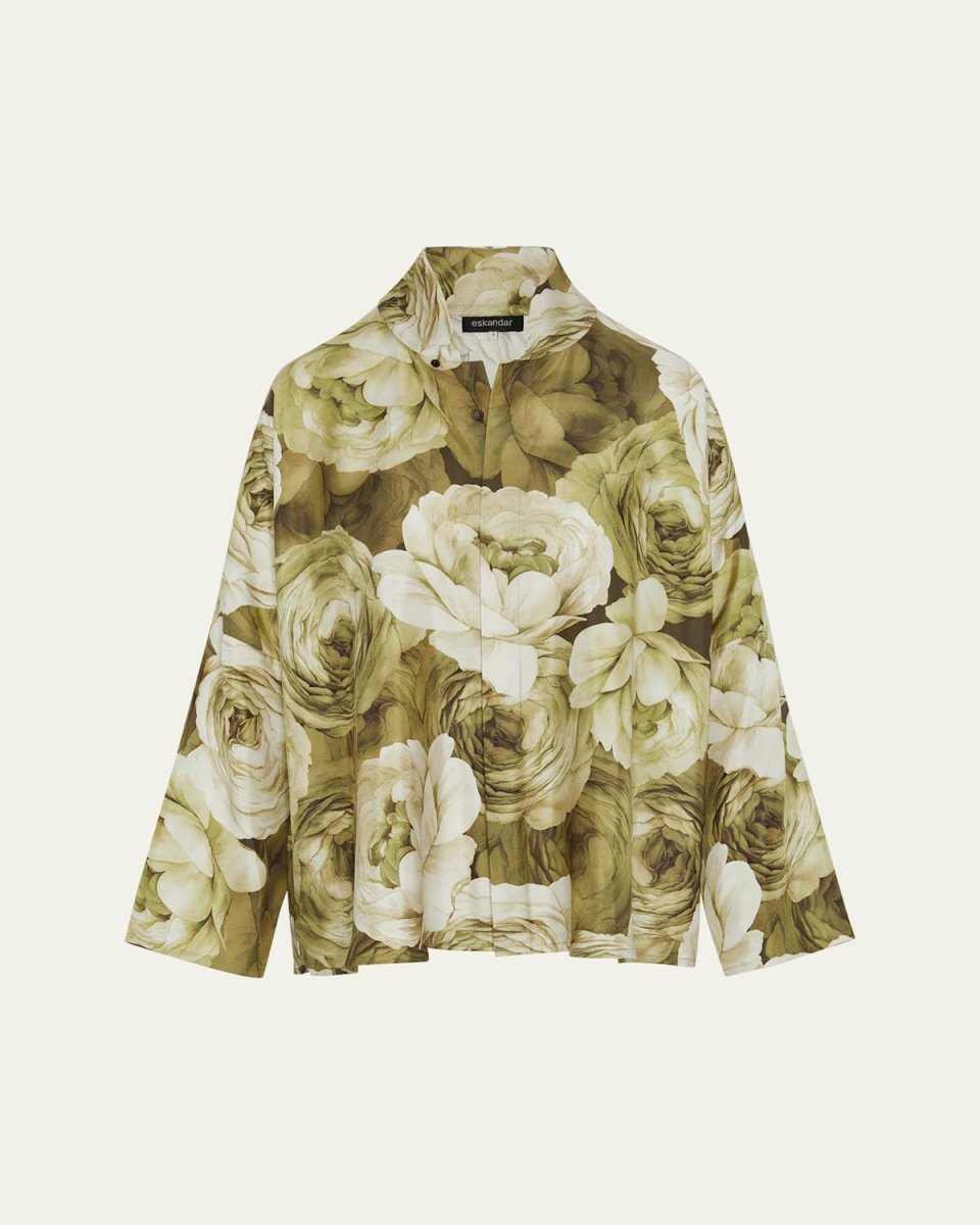 Chinese Imperial Shirt With Chinese Collar (Mid Plus Length)